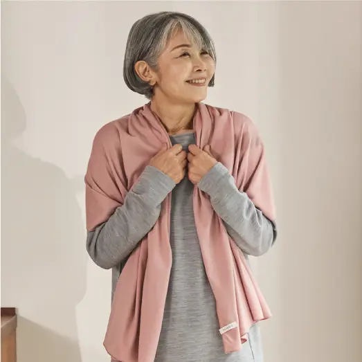 【NEW COLOR!】YUDANFU　Wide stole　ワイドストール