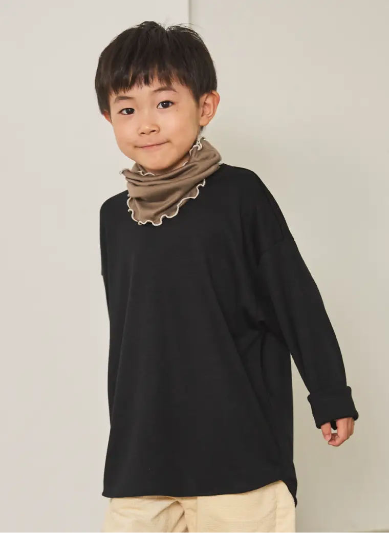 [NEW COLOR] ROUND HEM LONG T-SHIRT
