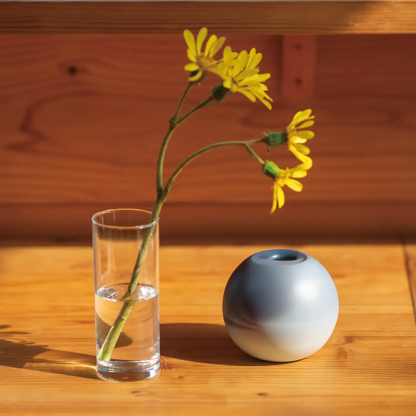 TIME VASE【紺から青磁】