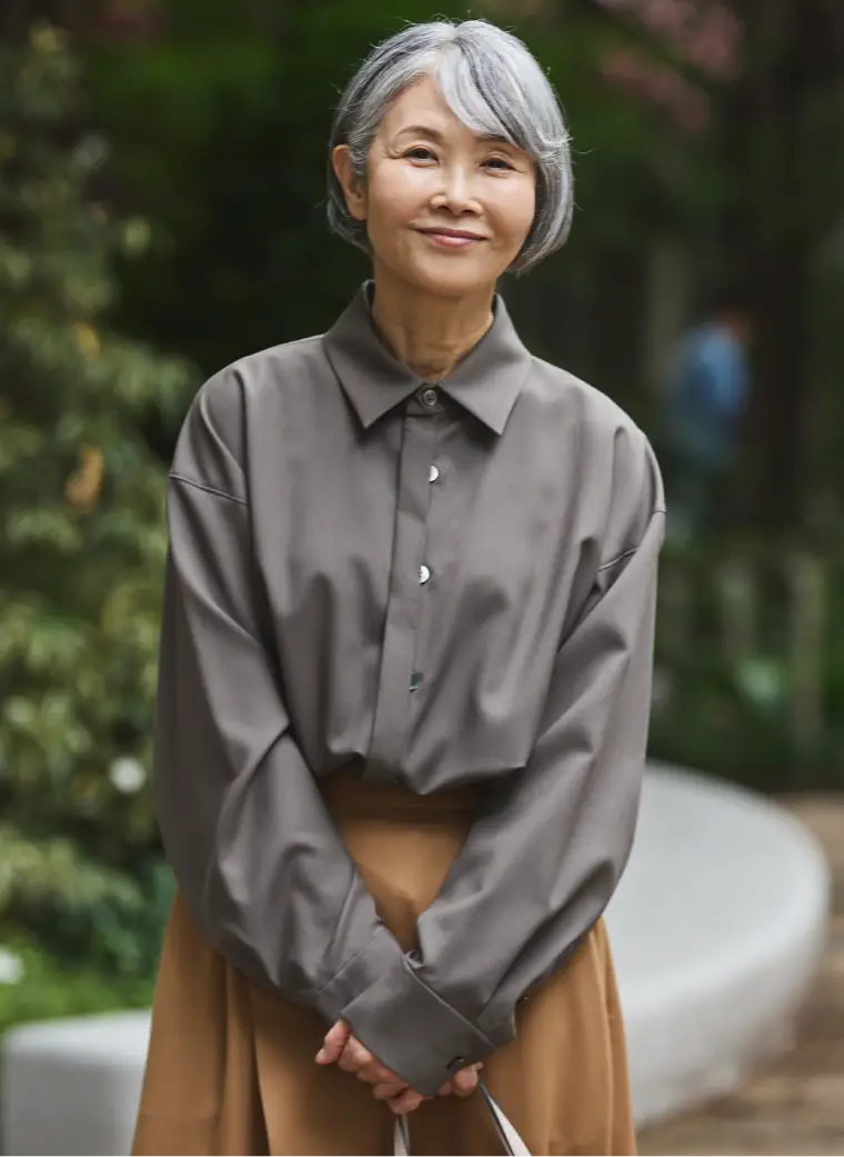 [NEW] HALF BUTTON SHIRT - MIDWEIGHT