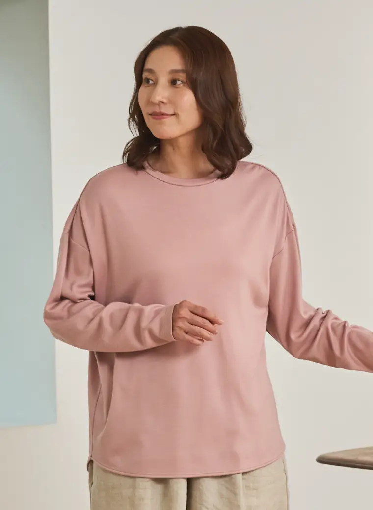 [NEW COLOR] ROUND HEM LONG T-SHIRT